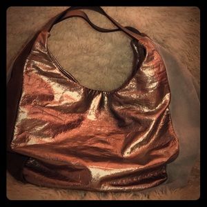 Retired HOBO Intl Italian Leather/Suede Lg. Bag